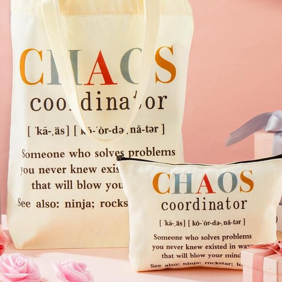 Makeup Bag & Tote - Chaos Coordinator Gift Set - Picture 3 of 5
